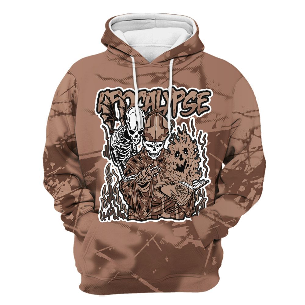 Hoodie To Match KD 4 Christmas - Apocalypse Skeleton Profound All Over Print