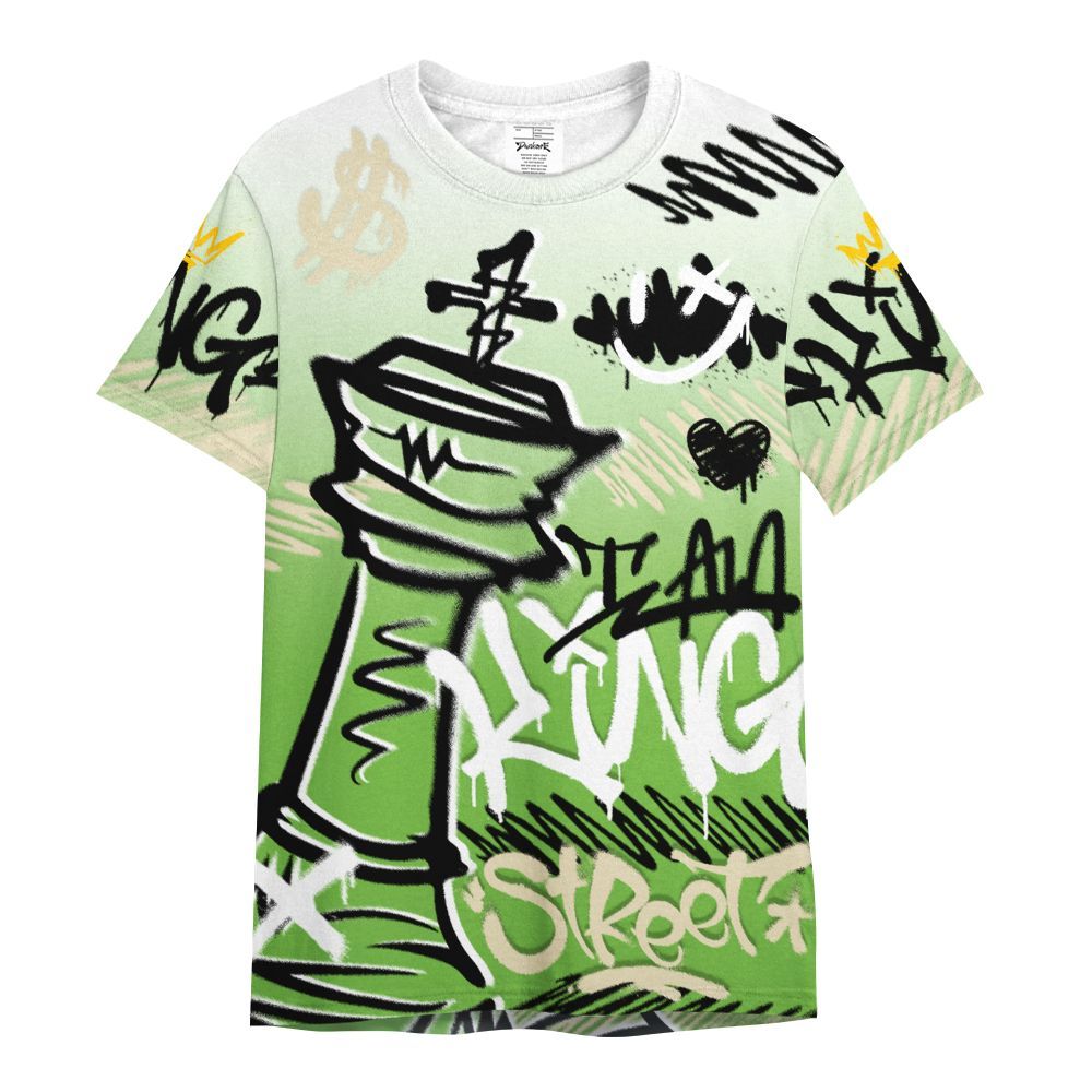 Shirt To Match Air Max Waffle SP Action Green - Street King Chess Streetwear All Over Print