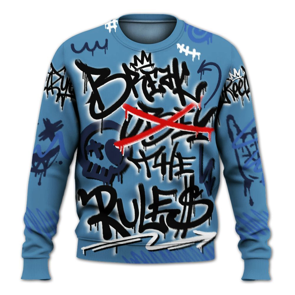 Sweatshirt To Match Air Force 1 Stash - Break Rules Streetwear All Over Print