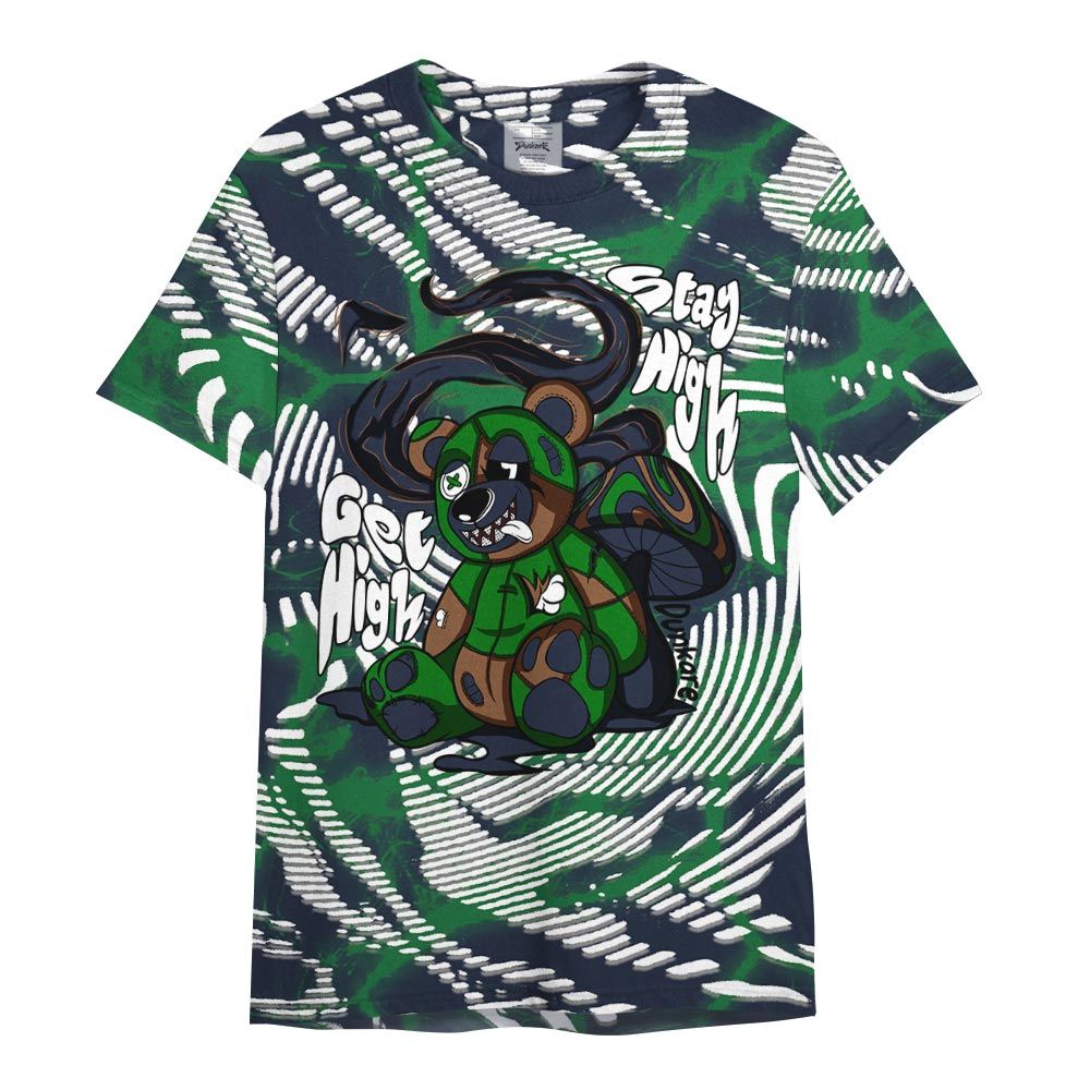 Shirt To Match Midnight Navy 13s - Get High Bear Fume Shirt Unisex