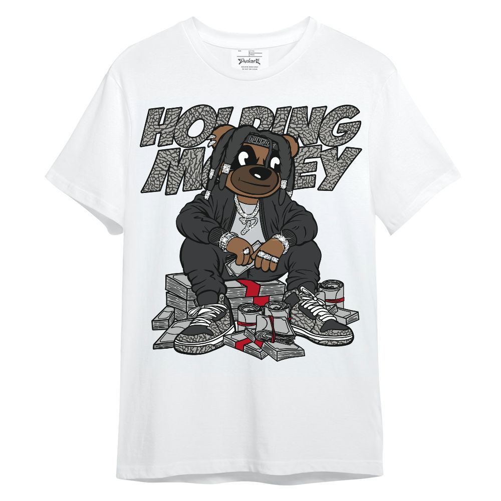 Shirt To Match Black Cement 3s - Possessing Moneys Bear Unisex Shirt