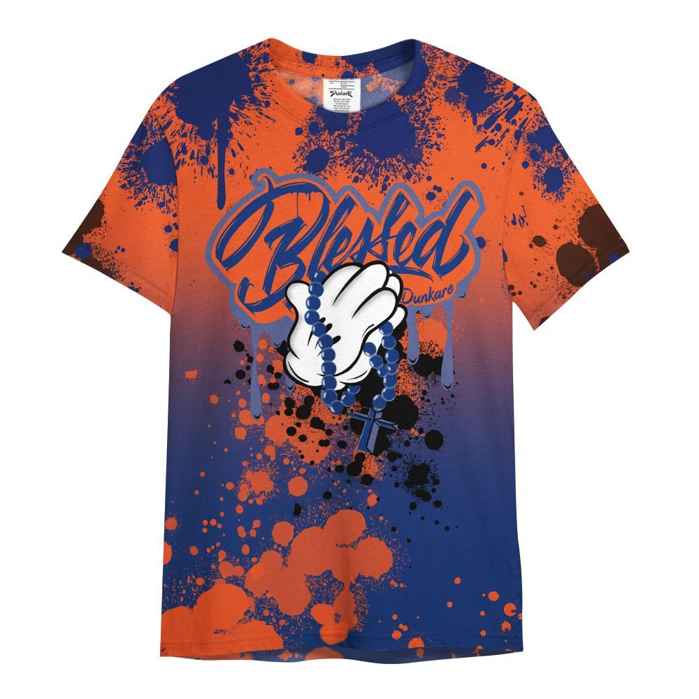Shirt To Match Suede GS League - God Blessed Ink Drip All Over Print