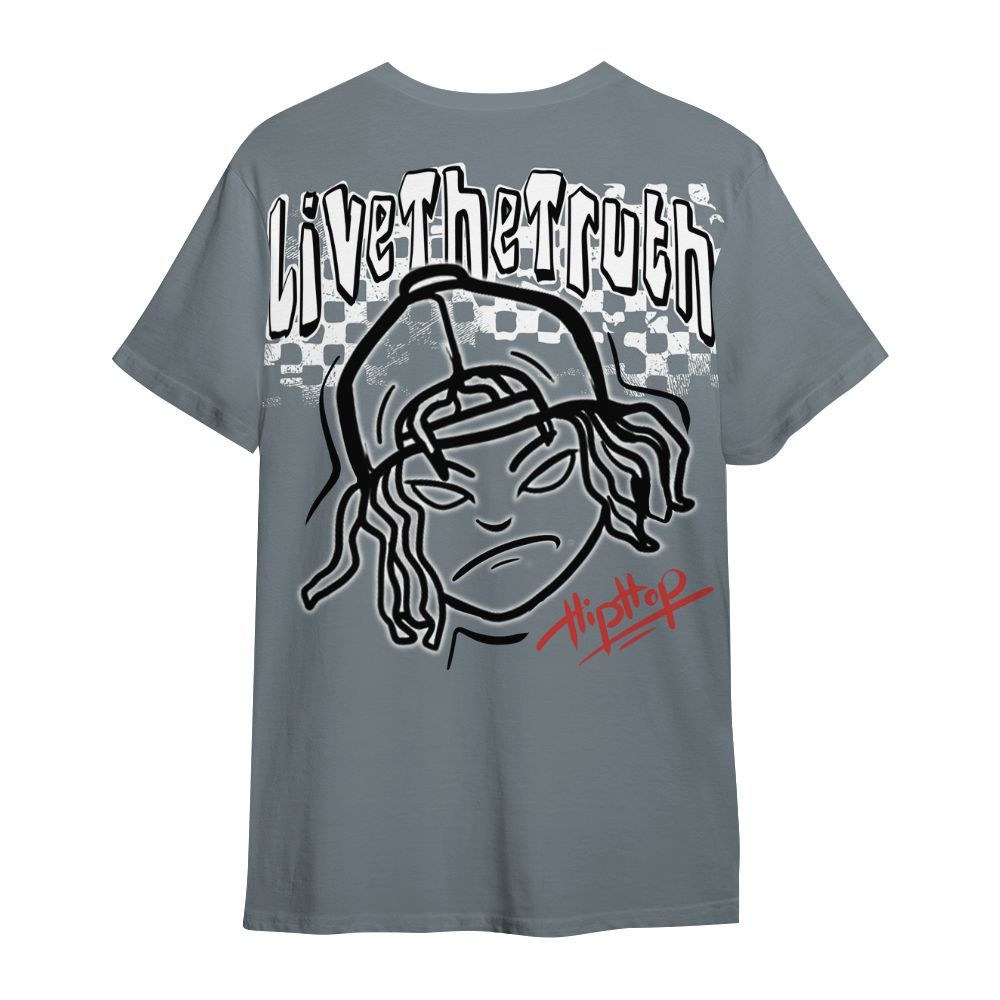 Shirt To Match Wolf Grey 13s - Feel Life Street Style All Over Print