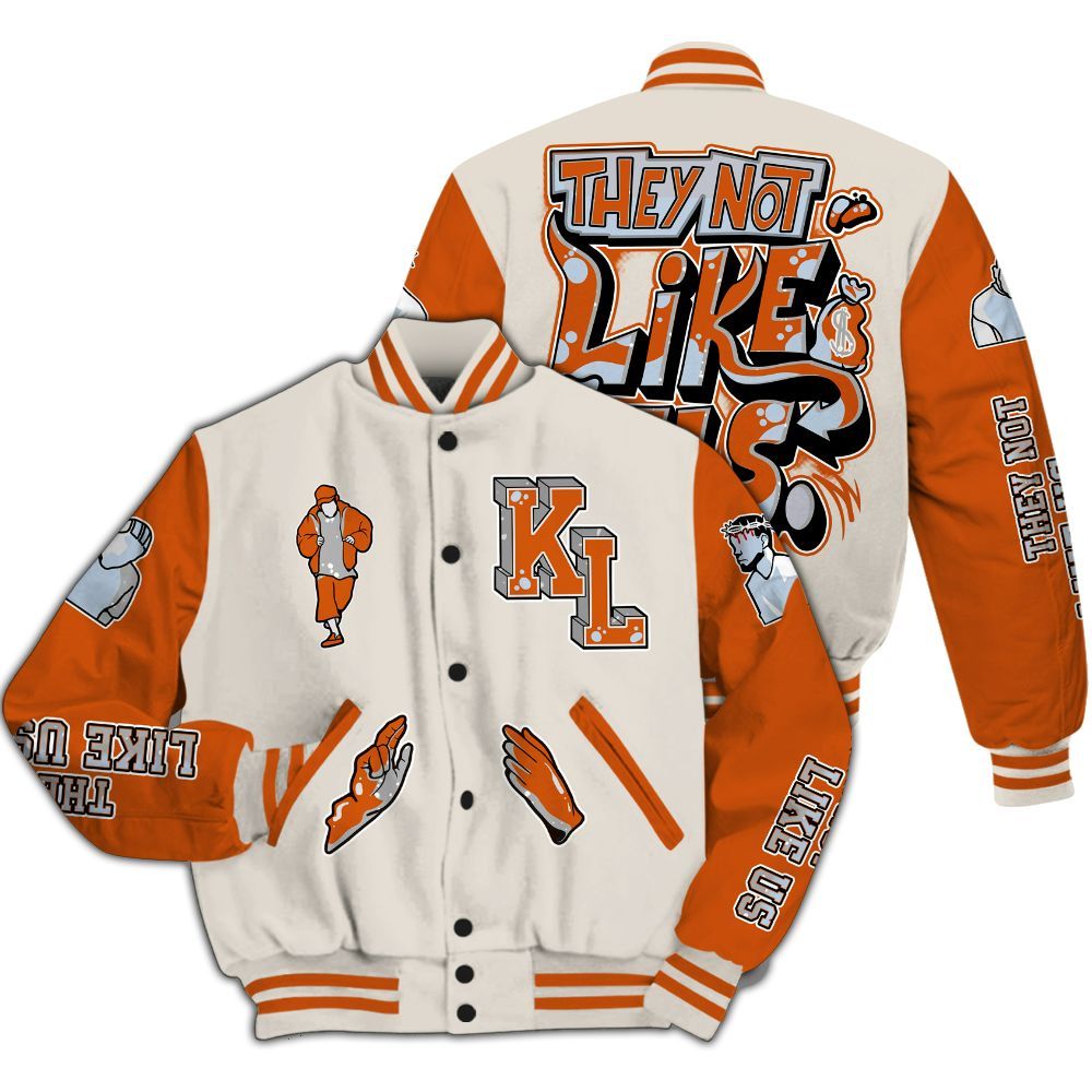 Varsity Jacket To Match SE Craft 5s - Dislike Us Graphic All Over Print