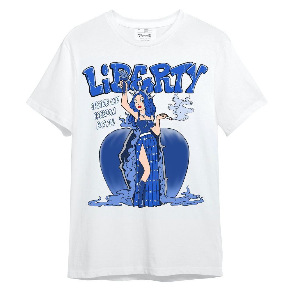 Shirt To Match Air Foamposite One Royal - Midwest Cartoon Unisex Shirt