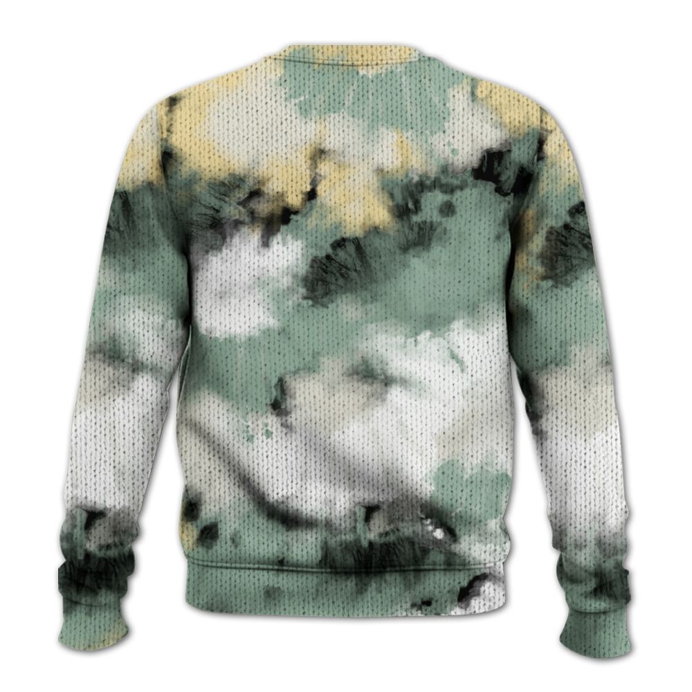 Knitted Sweater To Match Joins Year Of The Snake 5s - Tie Dye FK Around Find Out
