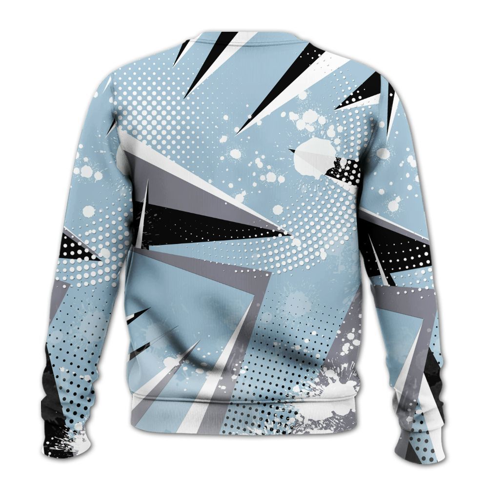 Sweatshirt To Match Chambray 7s - Poly Trust No One Dripping All Over Print