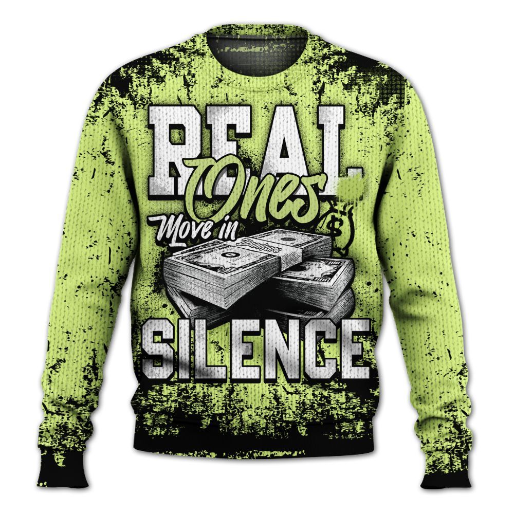 Knitted Sweater To Match Air Max SNDR Volt - Move In Silence Money Street Retro