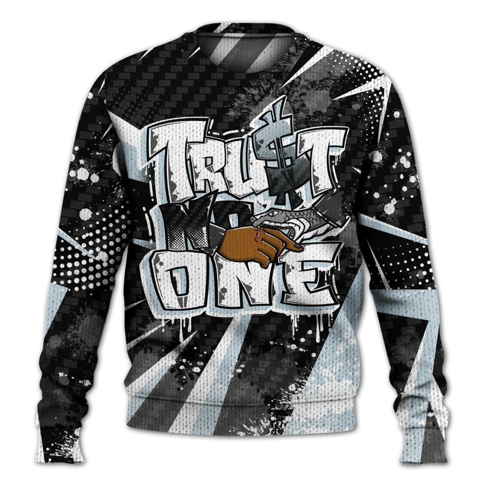 Knitted Sweater To Match Kobe 9 Protro Halo - Poly Trust No One Dripping