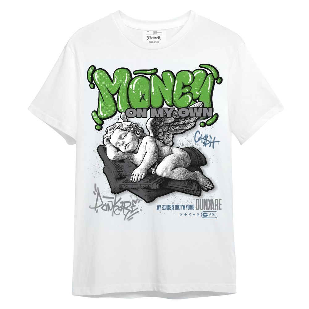 Shirt To Match Retro Green Bean 5s - Money Cash Streetwear Unisex Shirt