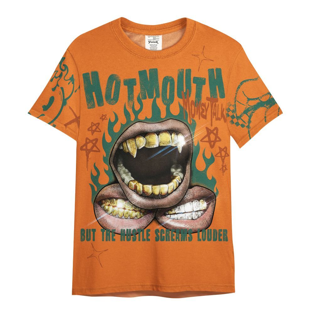 Shirt To Match Dunk Low Ceramic - Mouth Burning Street Style All Over Print