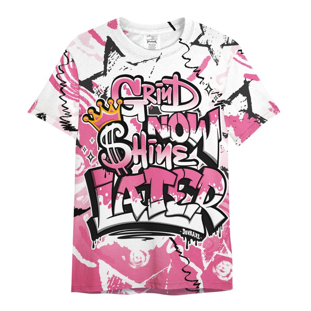 Shirt To Match Air Max SNDR Hyper Pink - Grind Shine Later Drip All Over Print