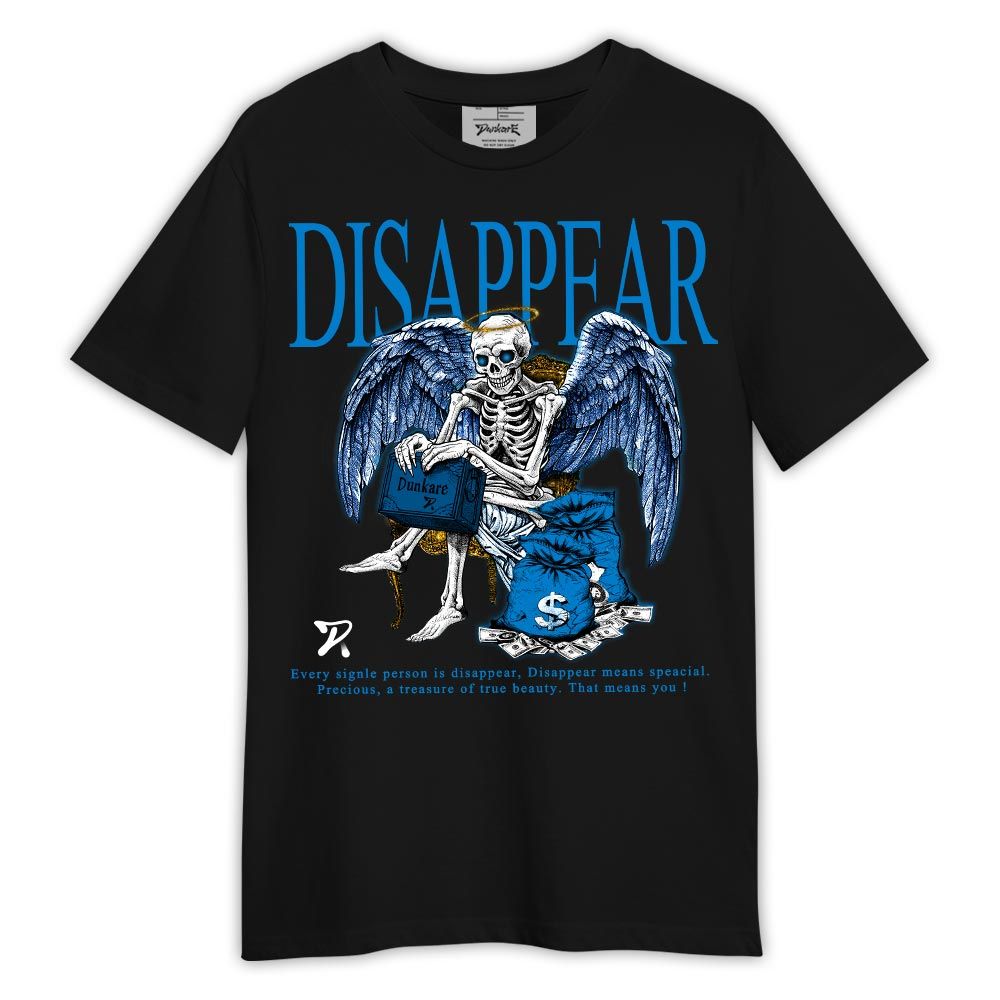 Shirt To Match Shirt Streetwear Disappear Speacial, Military Blue 4s T-- To Match Sneaker Military Blue 4s Graphic Tee NCT