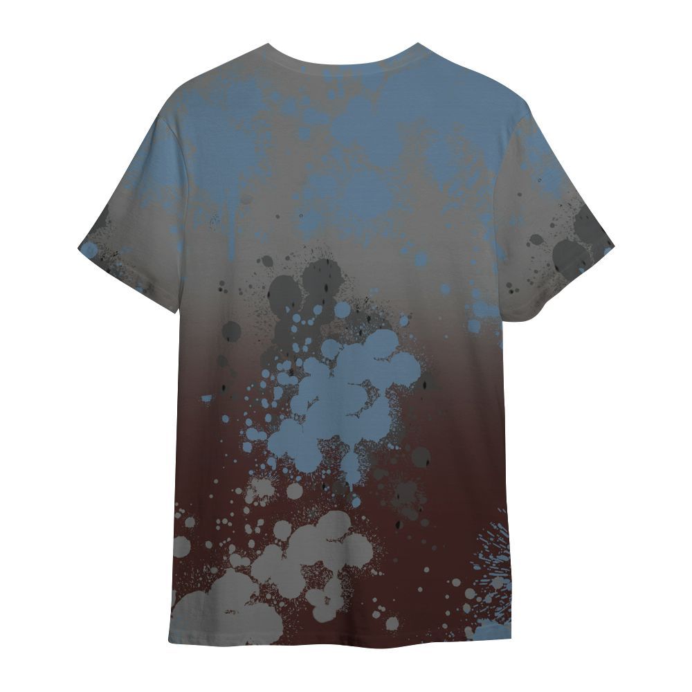 Shirt To Match Burgundy 5s - Trust No One Scary All Over Print