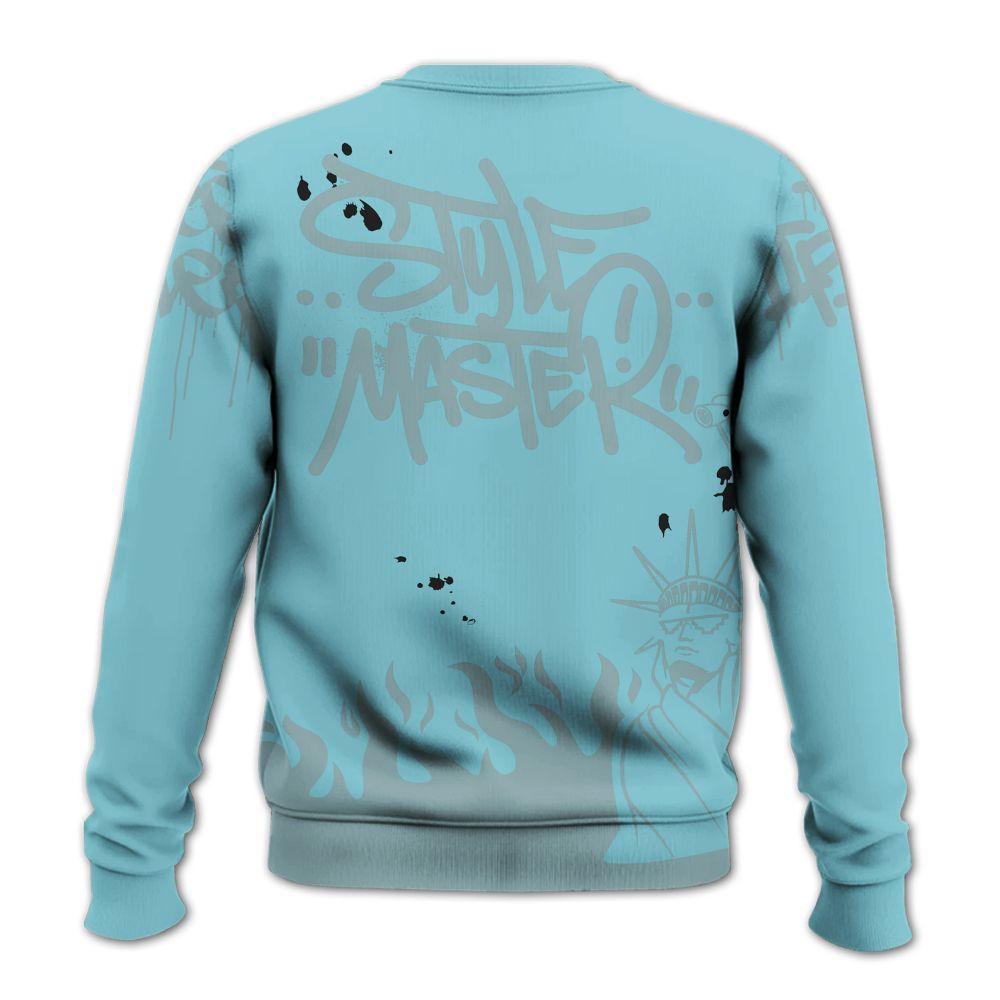 Sweatshirt To Match Low Legend Blue 11s - Graphic Fck Around Find Out All Over Print