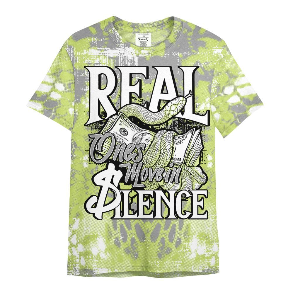 Shirt To Match Light Lemon Twist 4s - Snake Move In Silence All Over Print
