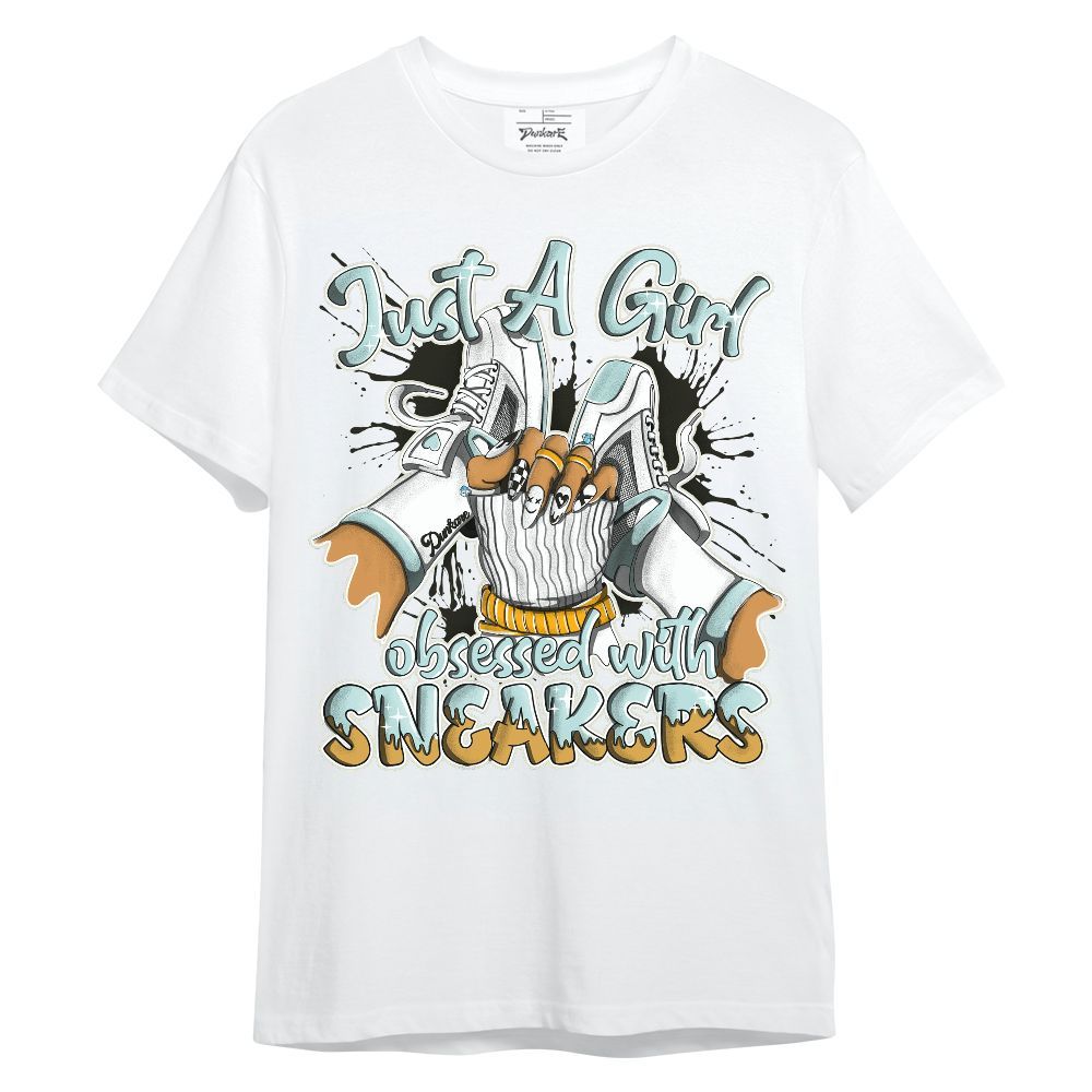 Shirt To Match Pure Platinum 4s - Just A Girl Sneakers Unisex Shirt