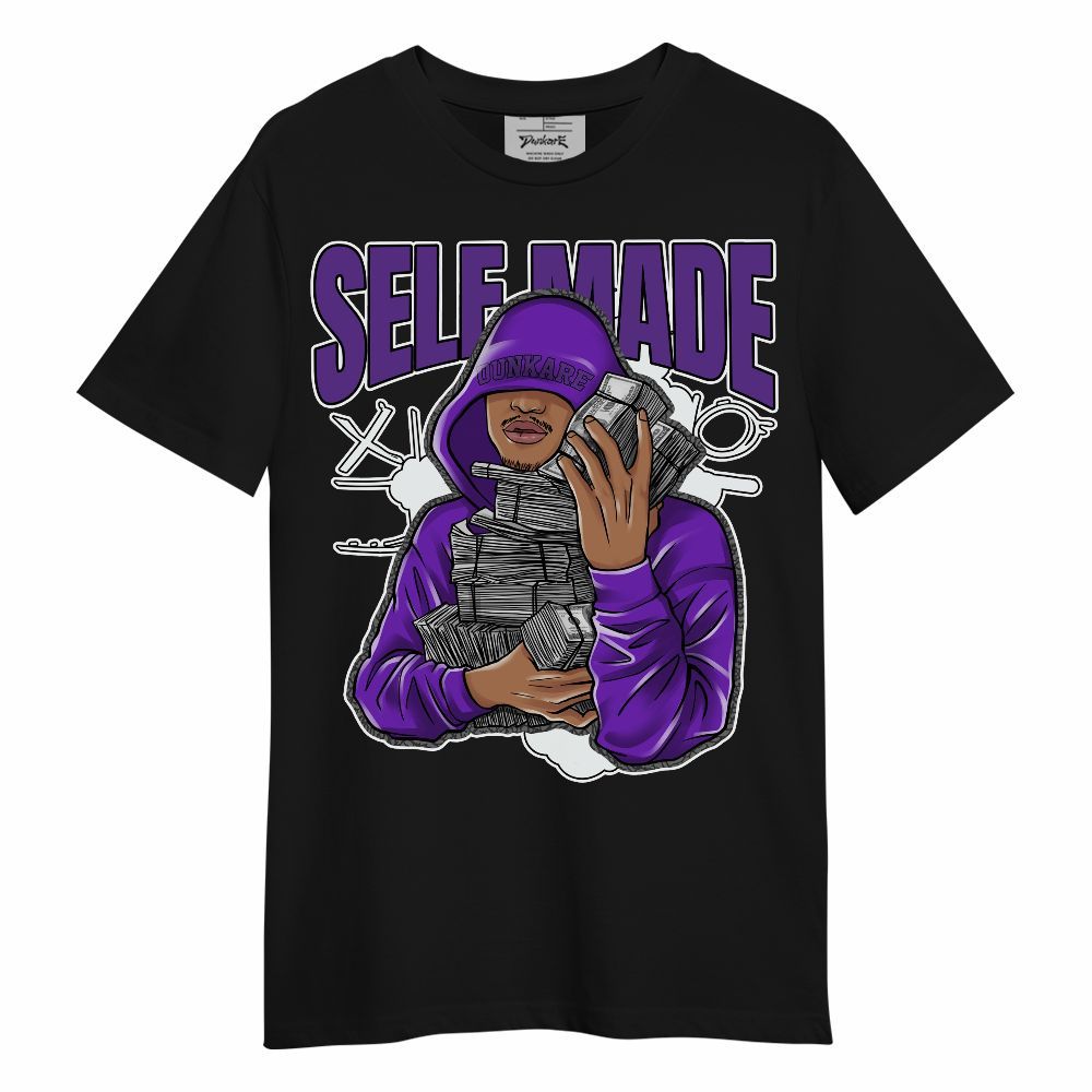 Shirt To Match Retro Dark Iris 3s - Selfmade Unqiue Unisex Shirt