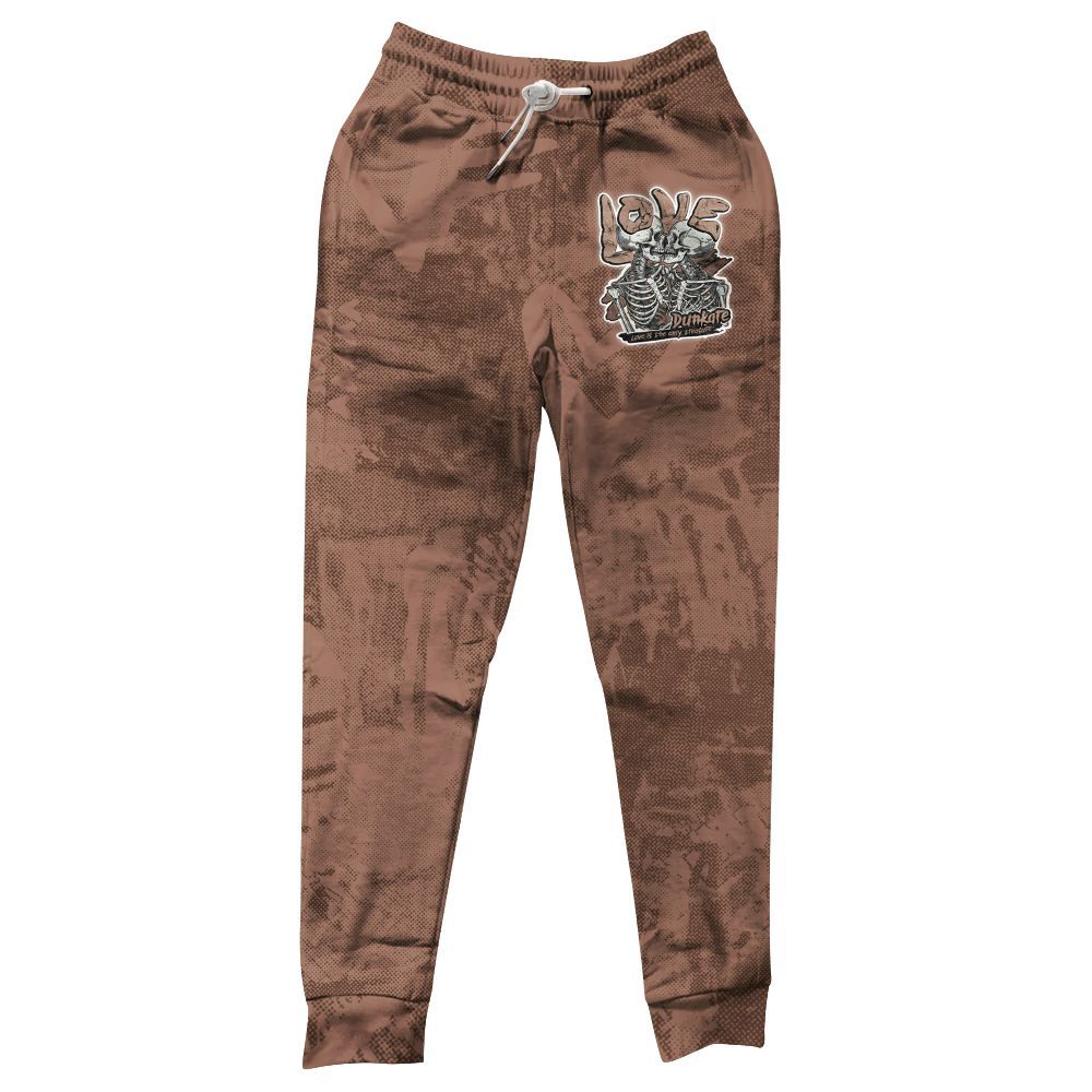 Sweatpant To Match KD 4 Christmas - Skull Love All Over Print