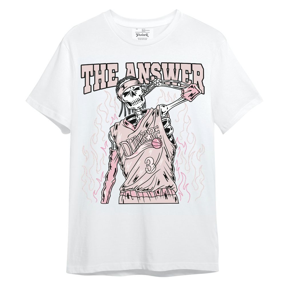 Shirt To Match Dunk Low KD 17 Aunt Pearl - Allen Answer Skeleton Unisex Shirt