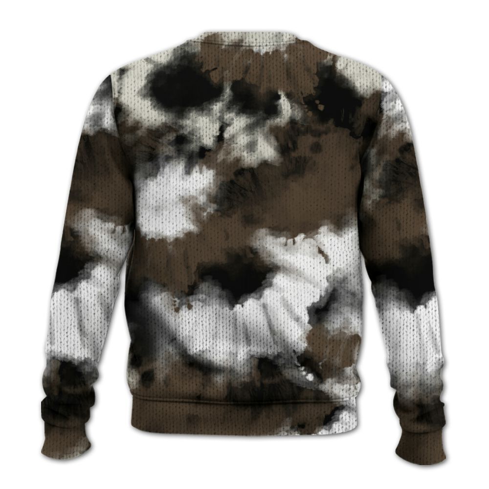 Knitted Sweater To Match Palomino 1s - Tie Dye FK Around Find Out