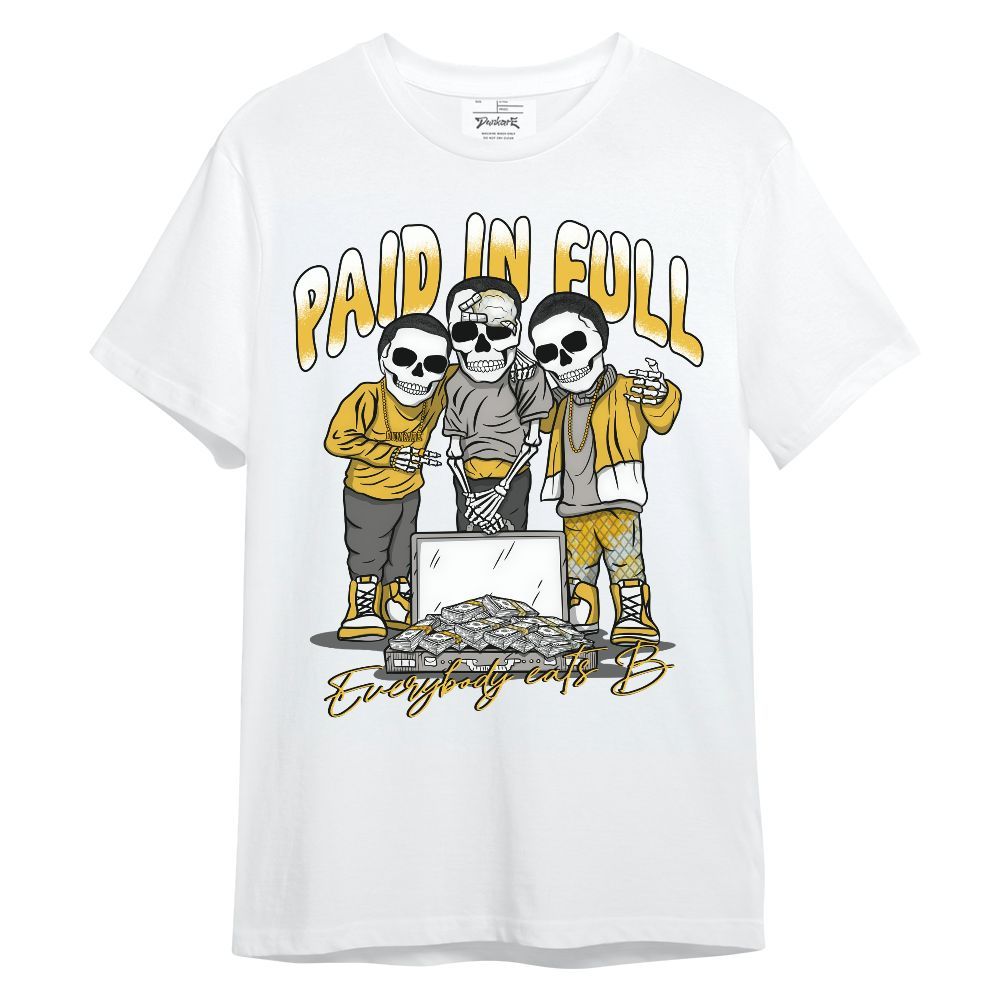 Shirt To Match Low Yellow Python 11s - Everybody Paid In Full Unisex Shirt