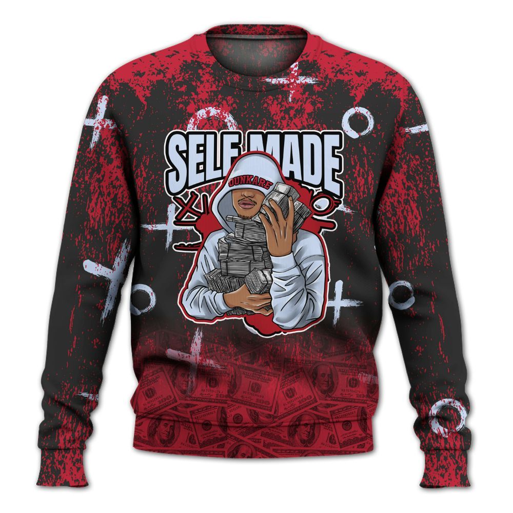 Sweatshirt To Match Toro Bravo 6s - Selfmade Unique Drip All Over Print