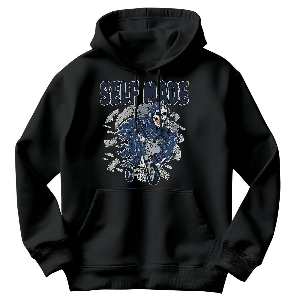 Sweatshirt To Match Midnight Navy 4s - Self Make Skeleton Graphic