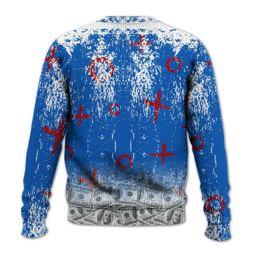 Knitted Sweater To Match Kobe 6 Game Royal - Selfmade Unique Grunge