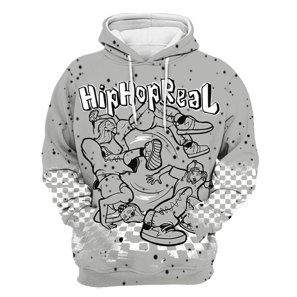 Hoodie To Match Retro White Oreo 4s - Feel Life Street Style All Over Print