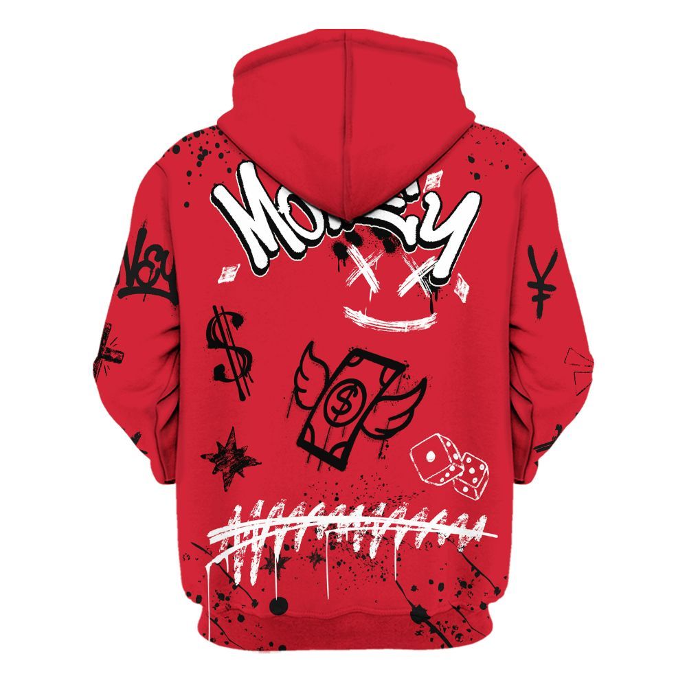 Hoodie To Match Flight Club 4s - Everybody Paid In Full Crayon All Over Print