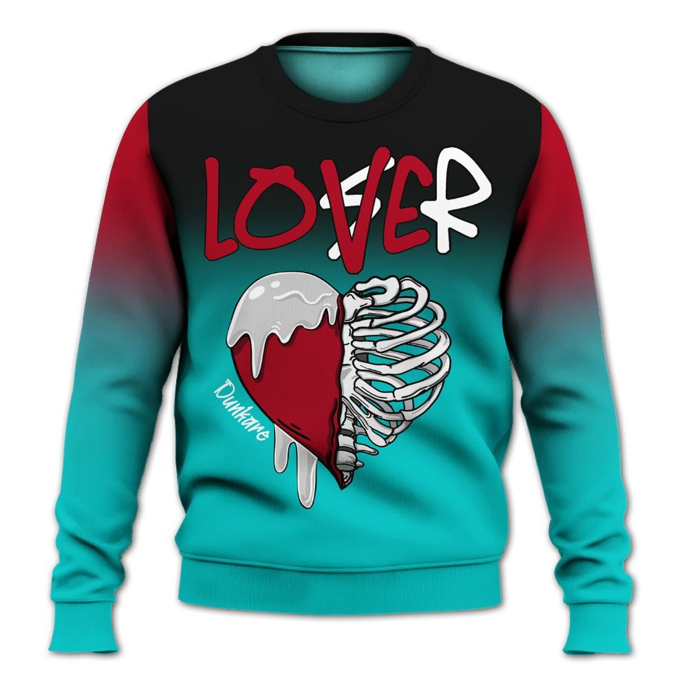 Sweatshirt To Match Air Griffey Max 1 Freshwater - Loser Lover Dripping All Over Print