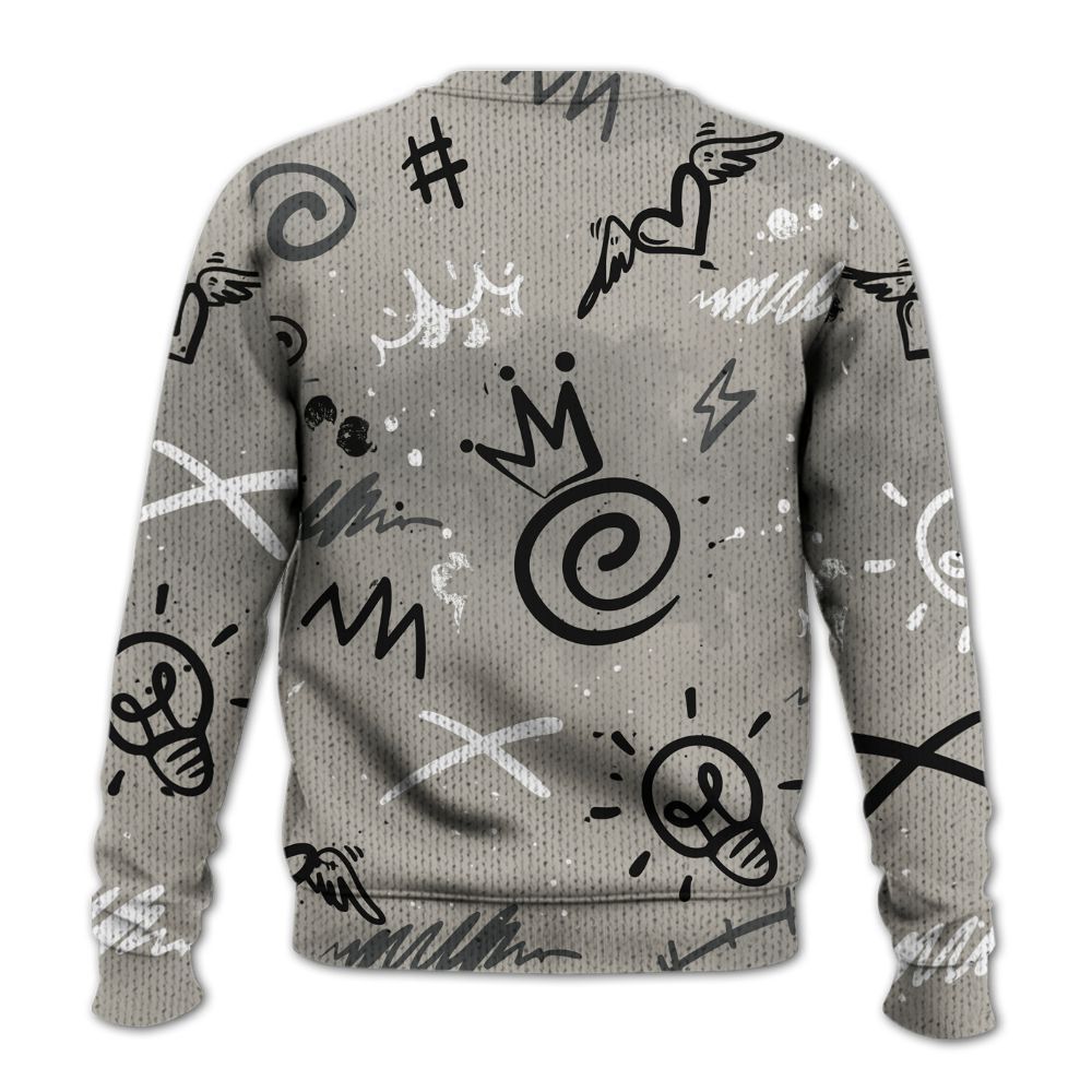 Knitted Sweater To Match Dunk Low Appears Oreo - Drip Been Di2ferent