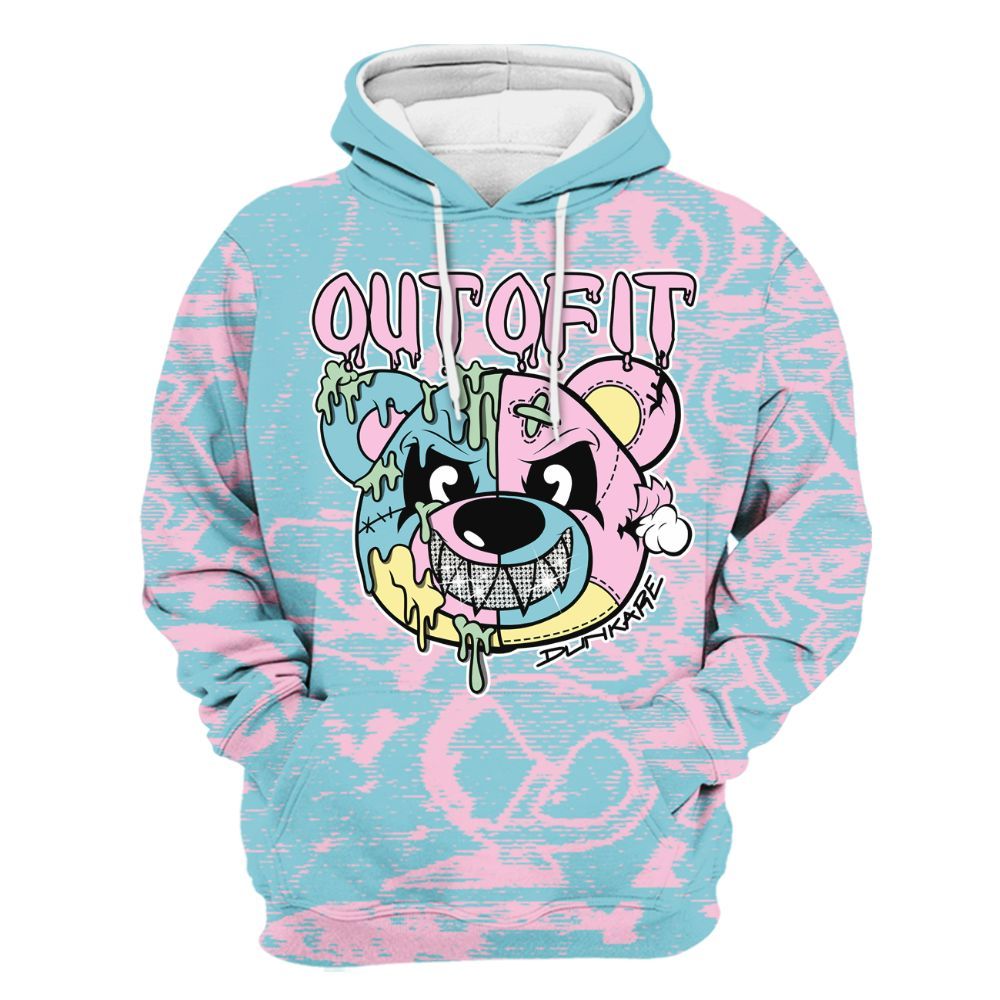 Hoodie To Match SB Dunk Low Visty - Out Of It Bear Avant-Garde All Over Print