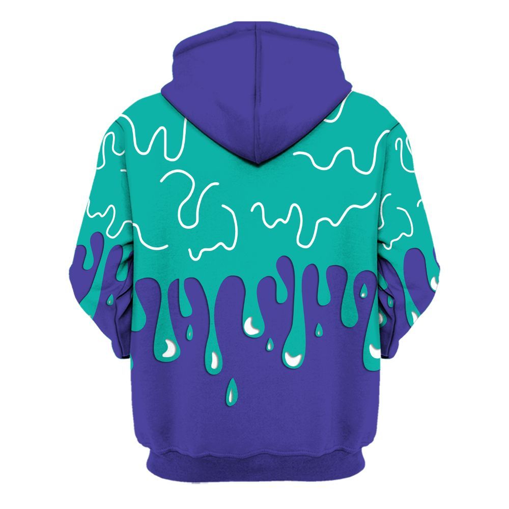 Hoodie To Match Retro Grape 5s - Clowns Do Anything Haha All Over Print