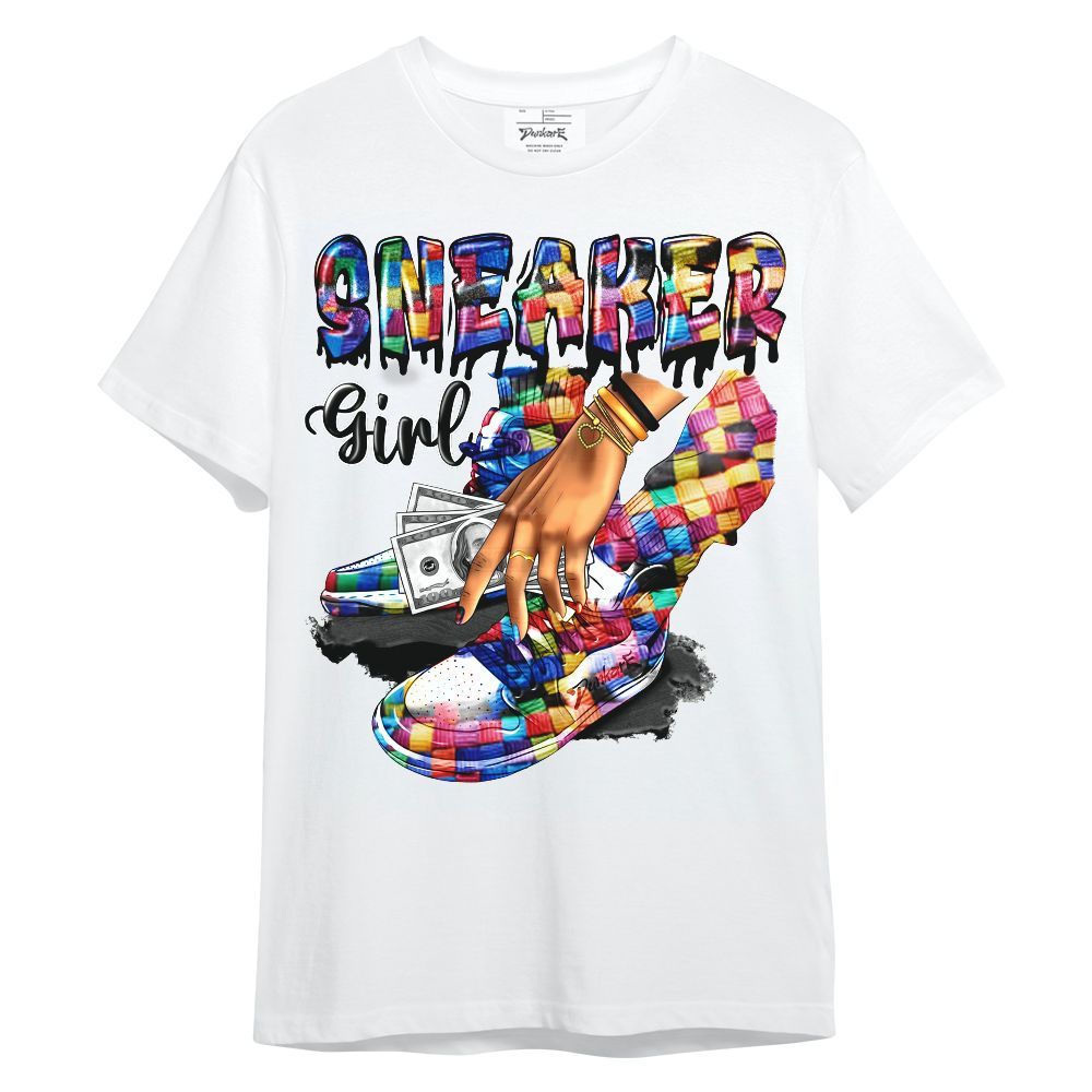 Shirt To Match Air Rainbow Weave - SNEAKER Girl Money Drip Unisex Shirt