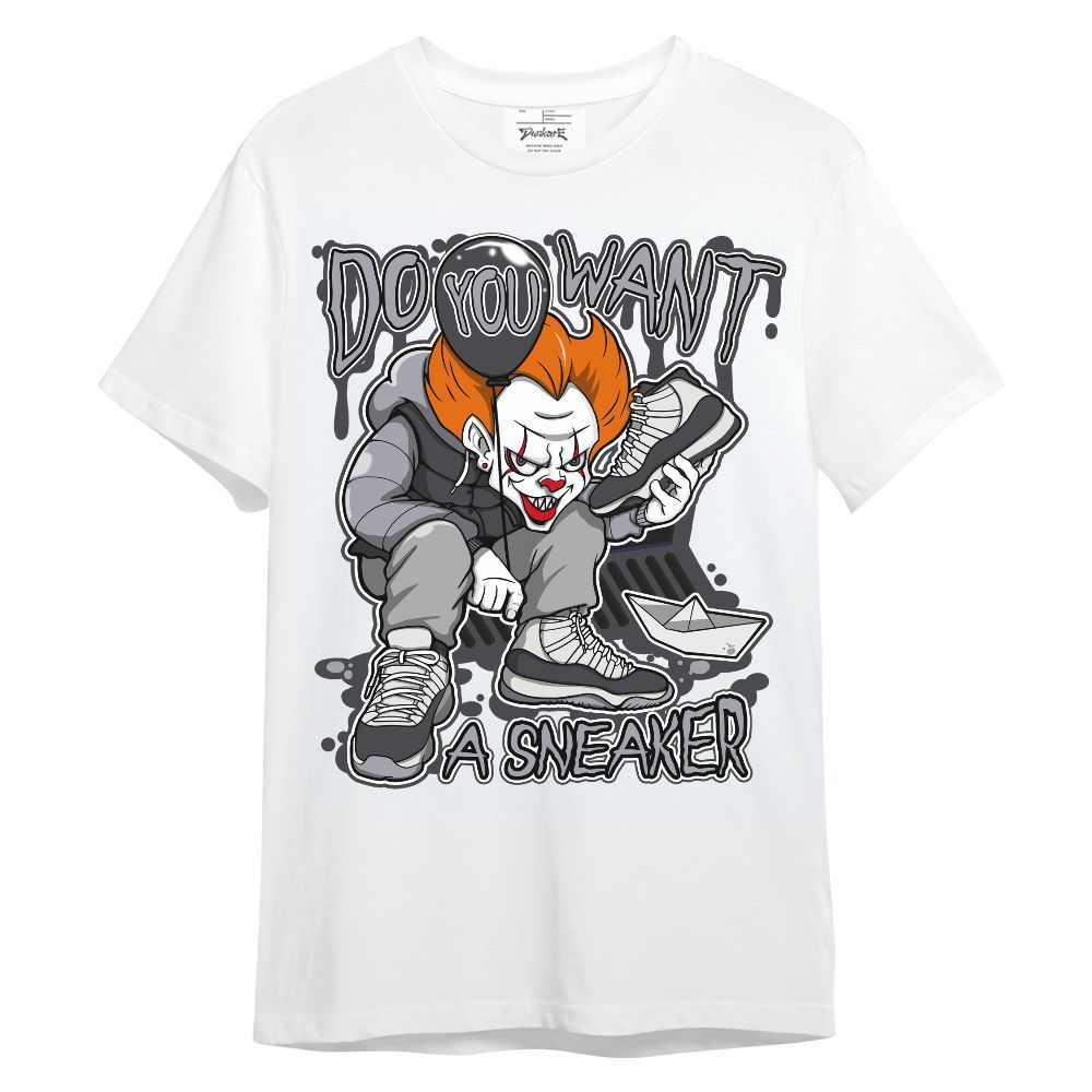 Shirt To Match Fear 4s - Clown Scary Sneakers Halloween Graphic Unisex Shirt