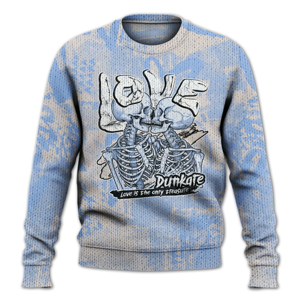 Knitted Sweater To Match Air Max 1 Royal Pulse - Skull Love