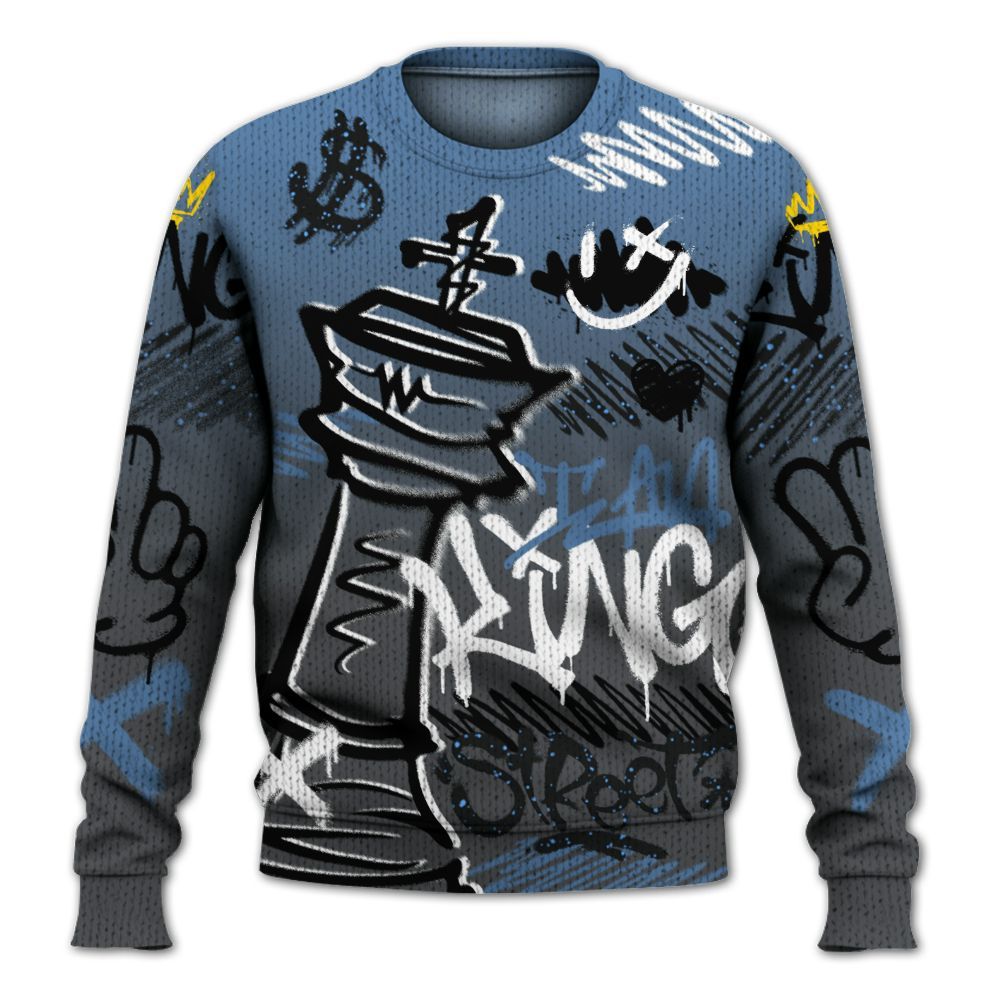 Knitted Sweater To Match Air Max 95 Stash - Street King Chess Streetwear