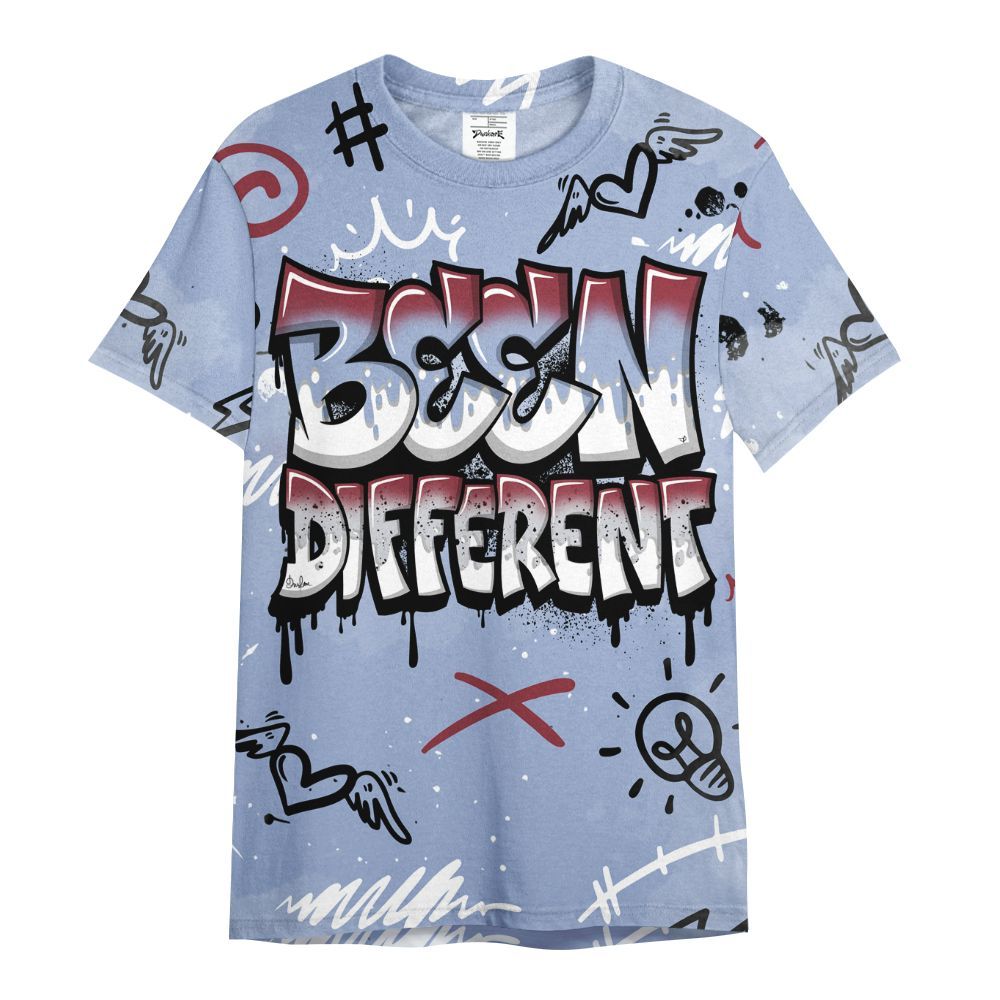 Shirt To Match Black Metallic 5s - Drip Been Di2ferent All Over Print