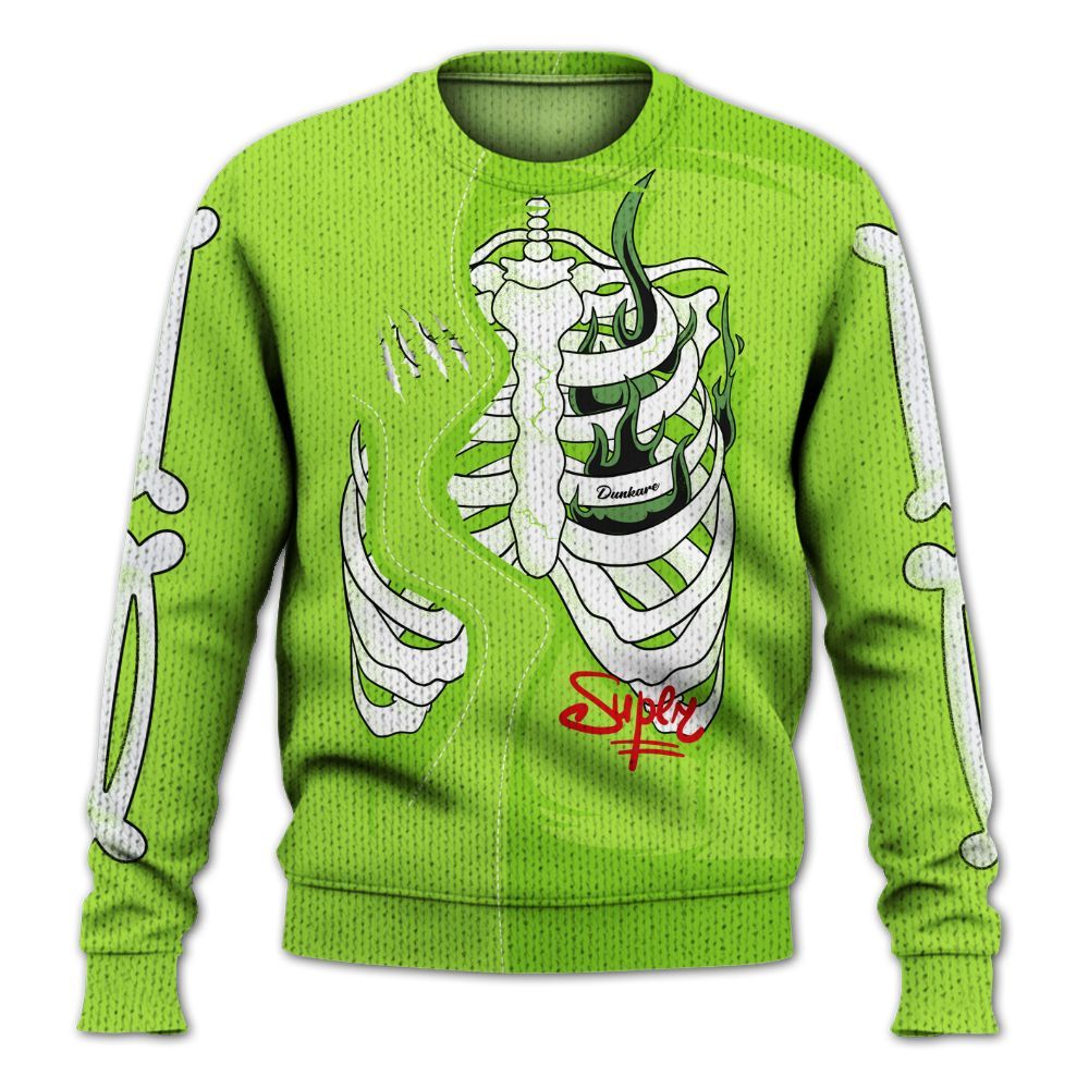 Knitted Sweater To Match Kobe 6 SE Grinch - It's The Kick For Me