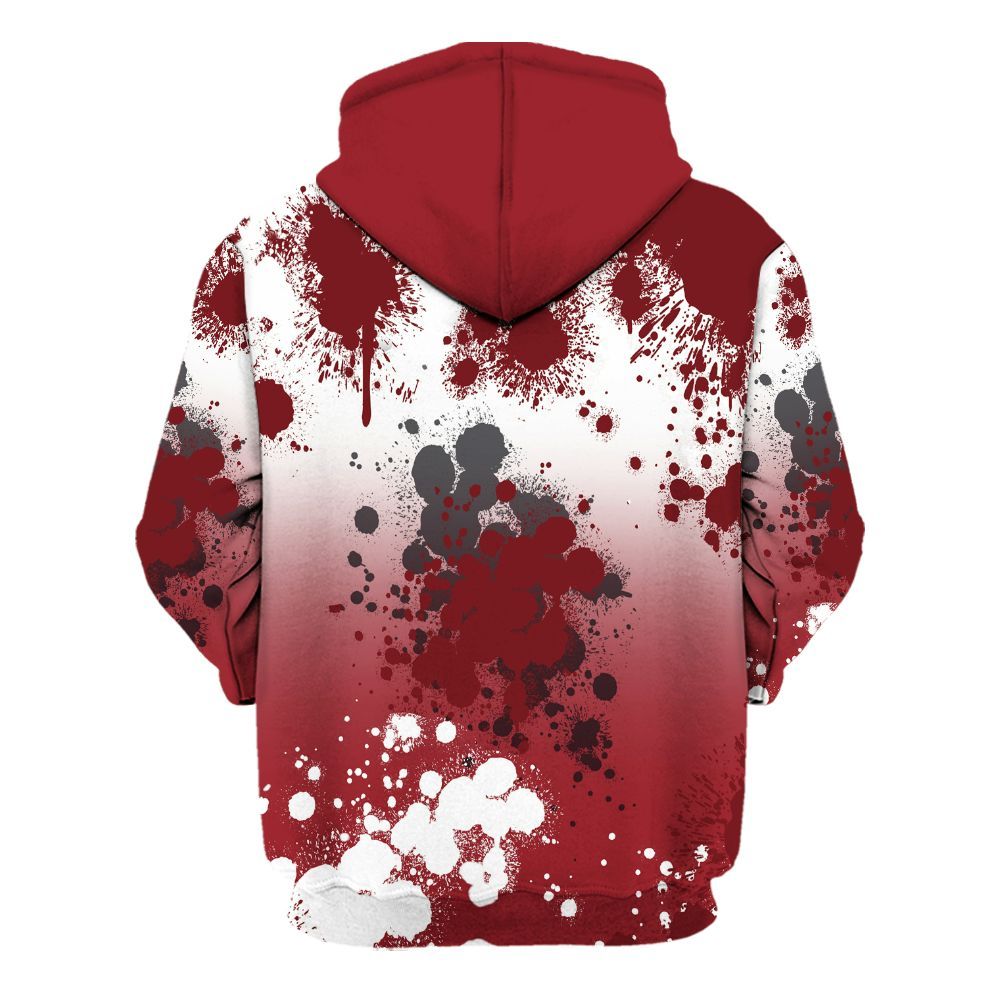 Hoodie To Match High Black Toe Reimagined 1s - Trust No One Scary All Over Print