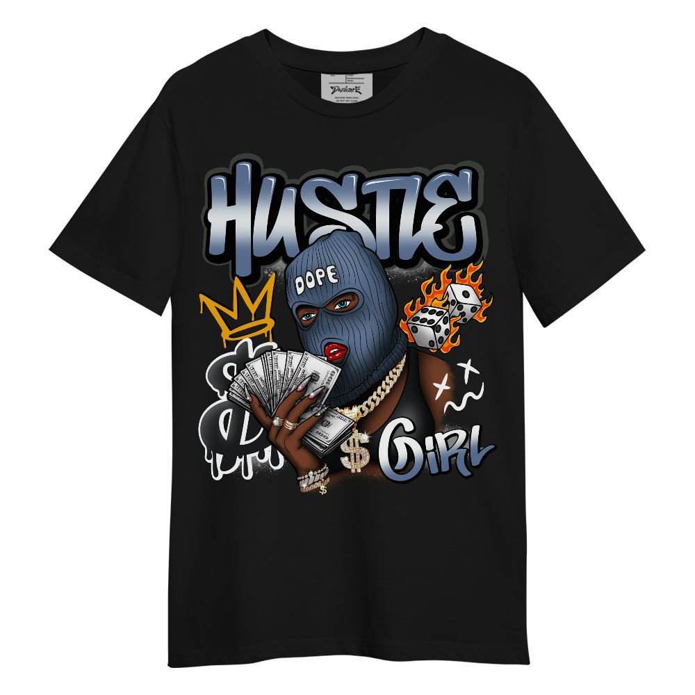 Shirt To Match Mid Space Jam 1s - Money Hustles Girl Streetwear Unisex Shirt