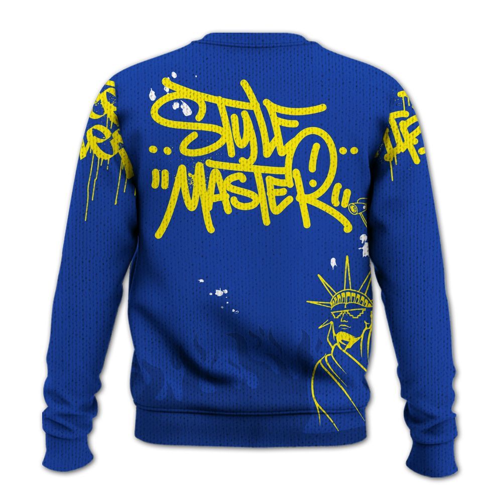 Knitted Sweater To Match Laney 14s - Graphic Fck Around Find Out