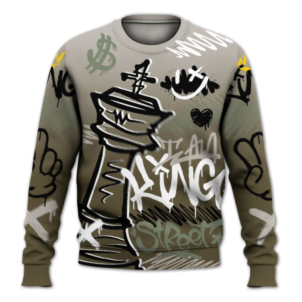 Sweatshirt To Match Dunk Low Year Of The Snake - Street King Chess Streetwear All Over Print