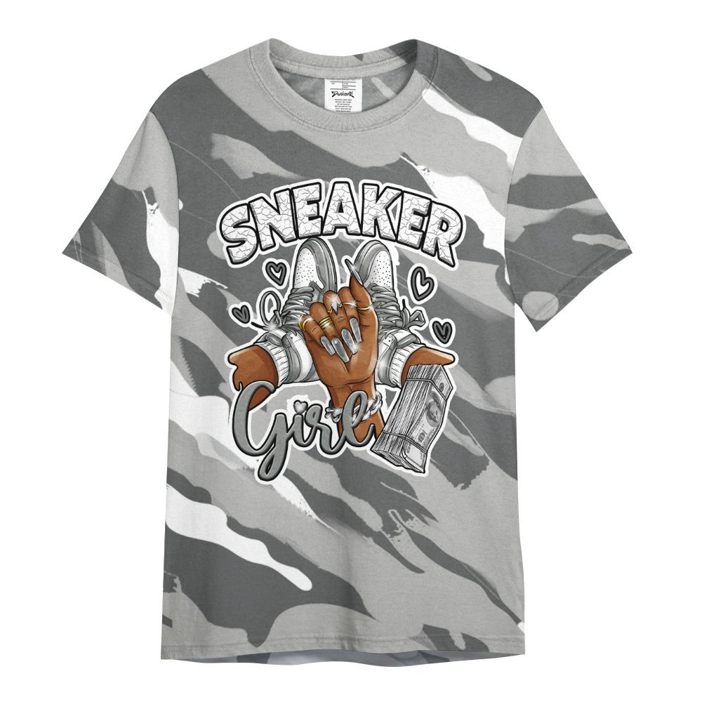 Shirt To Match Retro Wet Cement 4s - Sneakerz Girlz Colored All Over Print