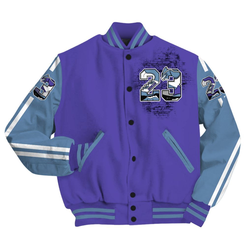 Varsity Jacket To Match Retro Concord 5s - Custom Name Number 23 5s All Over Print
