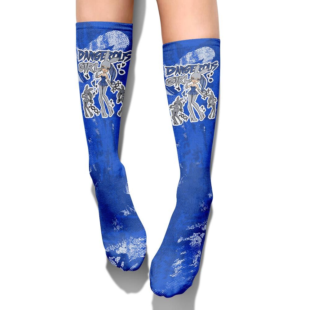 Sock To Match Air Foamposite One Royal - Dangerous.Girl