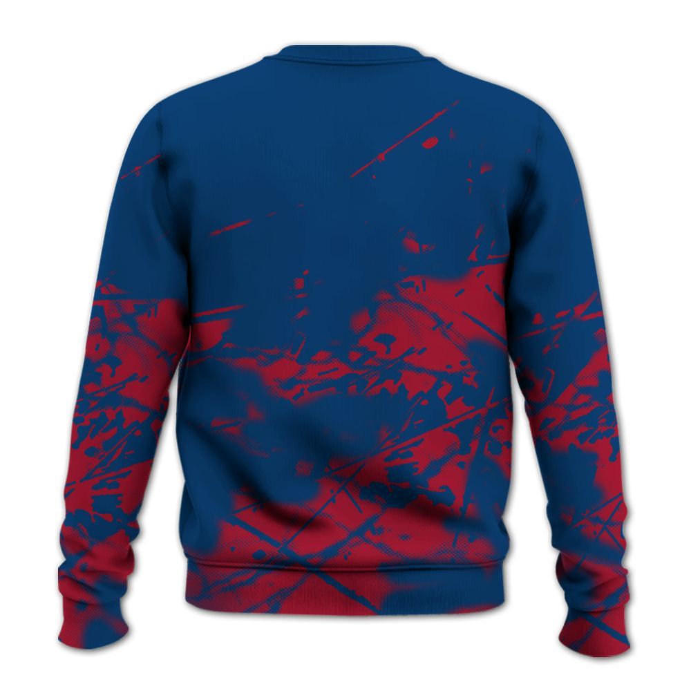 Sweatshirt To Match Rare Air 4s - Ones Move In Silence Graphic All Over Print