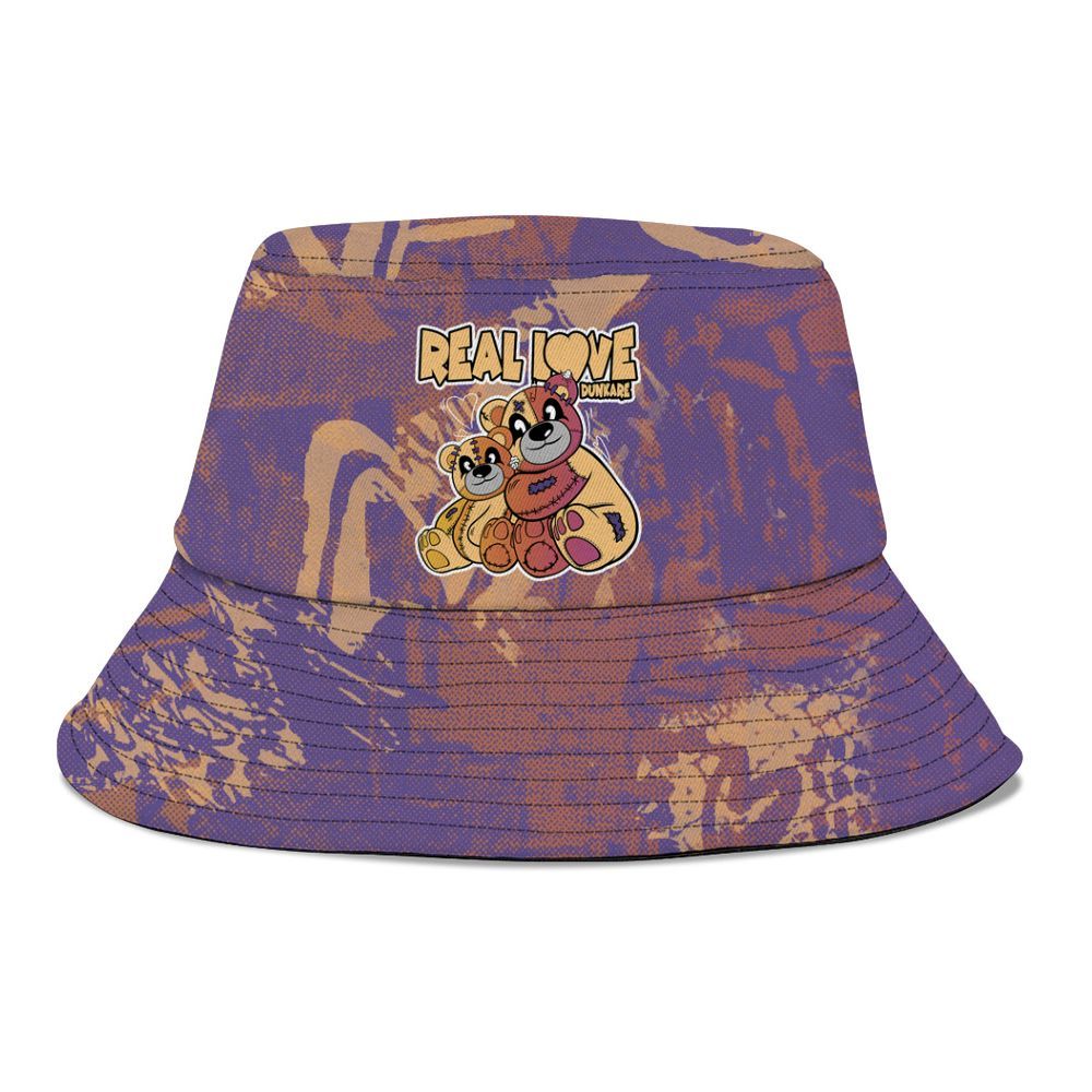 Bucket Hat To Match Book Sunset 1s - Sincere Fondness Bear Graphic